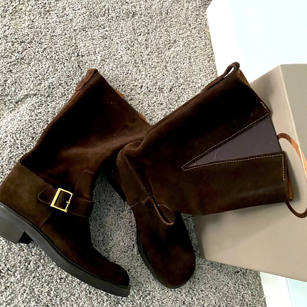 Gucci Brown Suede Boots